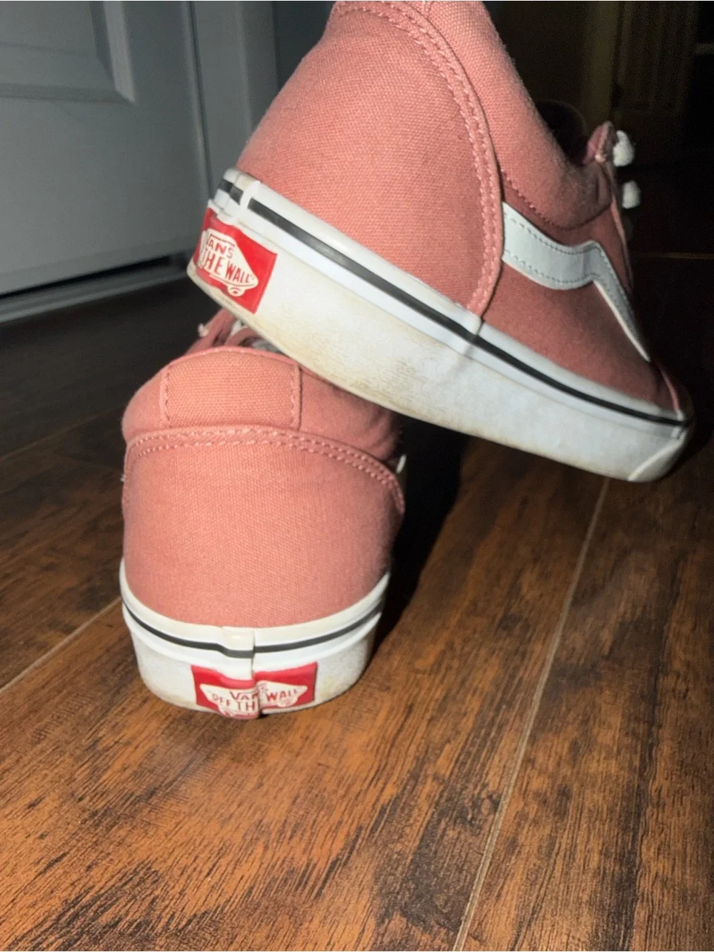 Vans Old Skool Sneakers - Dusty Rose and White